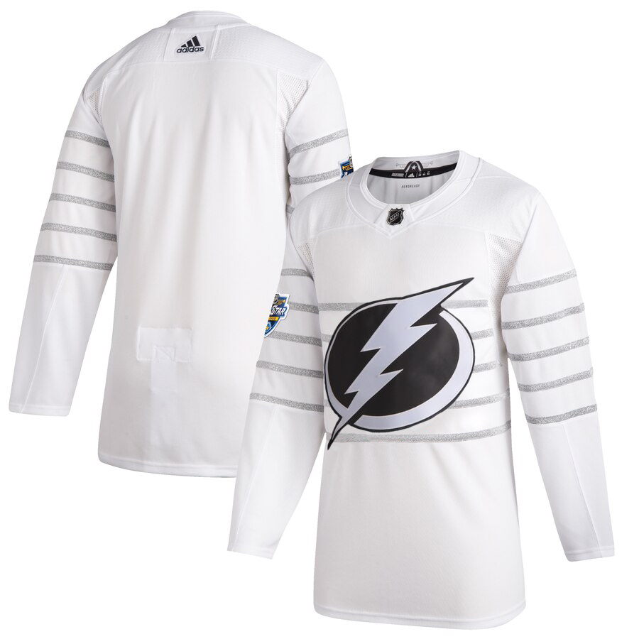Men Tampa Bay Lightning Adidas White 2020 NHL All Star Game Authentic Jersey->toronto maple leafs->NHL Jersey